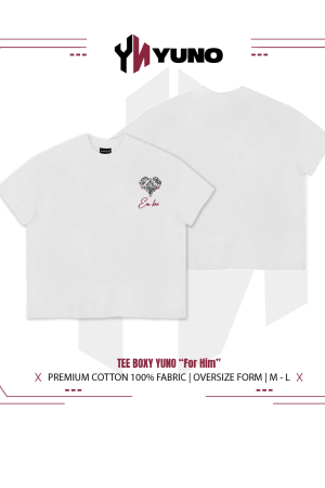 Áo thun boxy YUNO "For Him" 1