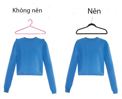 cách phơi áo thun không bị giãn 05