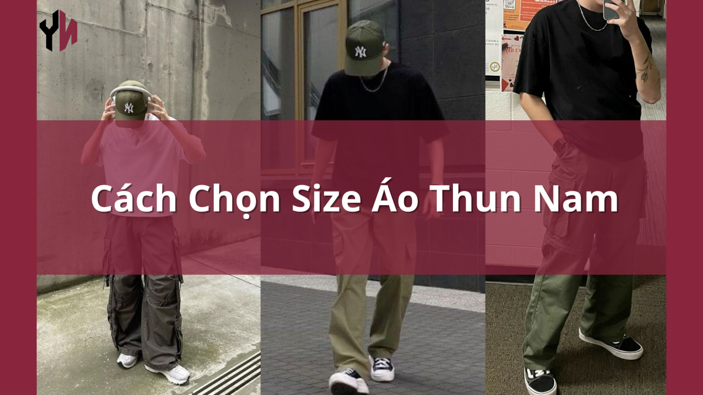 Cách chọn size áo thun nam