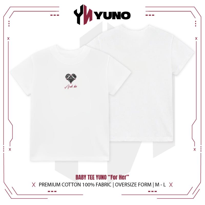 Áo thun babytee YUNO "For Her" 02
