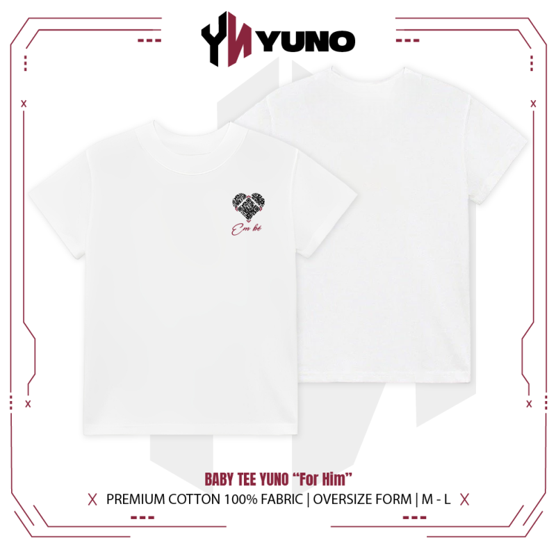 Áo thun babytee YUNO "For Him" 02
