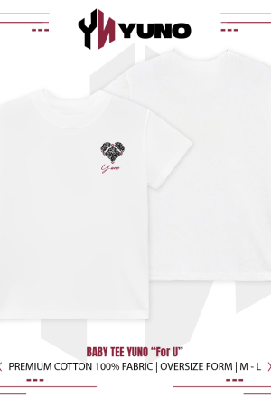 Áo thun babytee YUNO "For U" 02