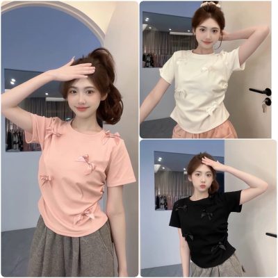 Áo Baby Tee Chất Cotton Co Giãn, Mềm Mịn