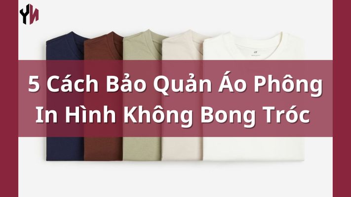 Cách Bảo Quản Áo Phông In Hình