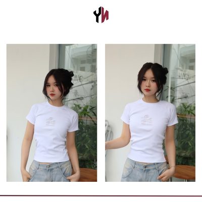 Các Kiểu Áo Thun Nữ Ôm (1)