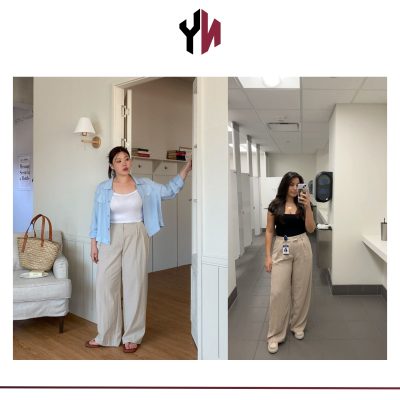 Cách Phối Quần Jean Ống Rộng Cho Người Mập