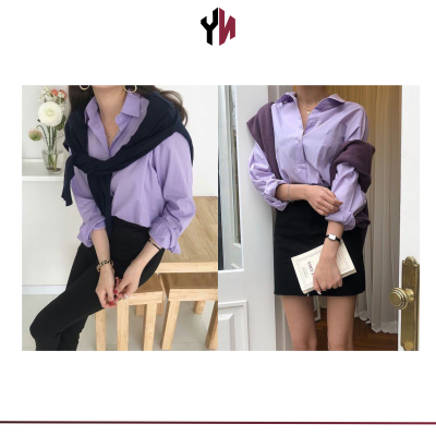 Cách phối đồ với màu tím pastel