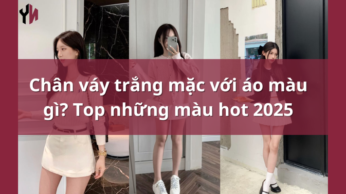 chân váy trắng mặc với áo màu gì (4)