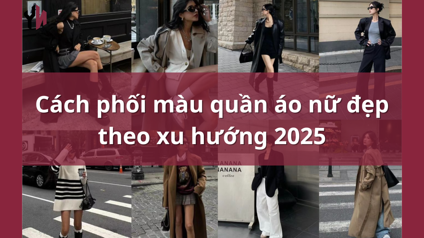 Cách phối màu quần áo nữ đẹp (4)