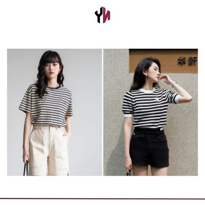 Mix Đồ Với Áo Phông Kẻ Ngang (4)