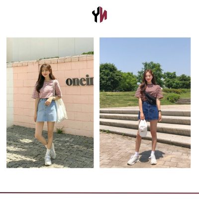 Phối Đồ Nữ Cá Tính Đi Học (1)