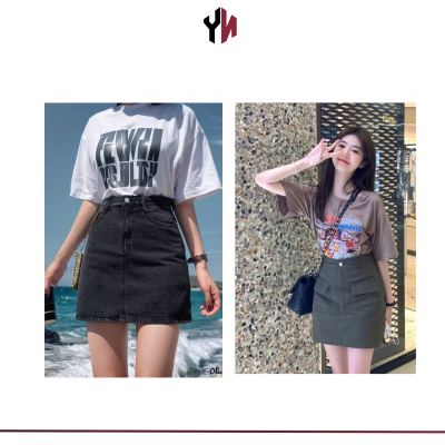 áo thun mặc với chân váy (4)