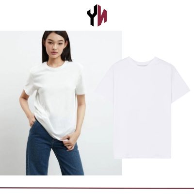 áo thun trắng trơn 100 cotton (2)