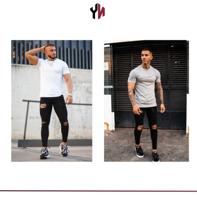 cách phối đồ với áo thun và quần jean nam (2)